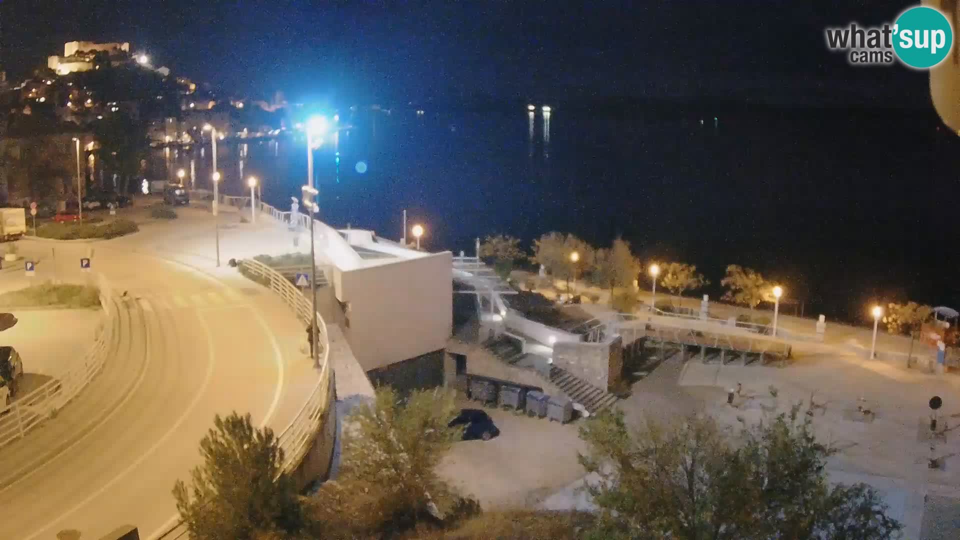 Kamera v živo Šibenik plaža Banj