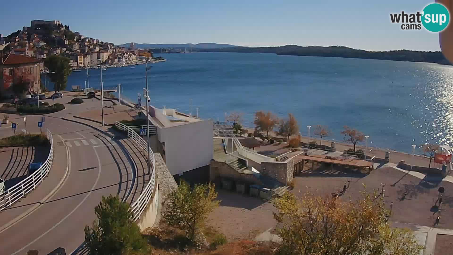 Kamera v živo Šibenik plaža Banj