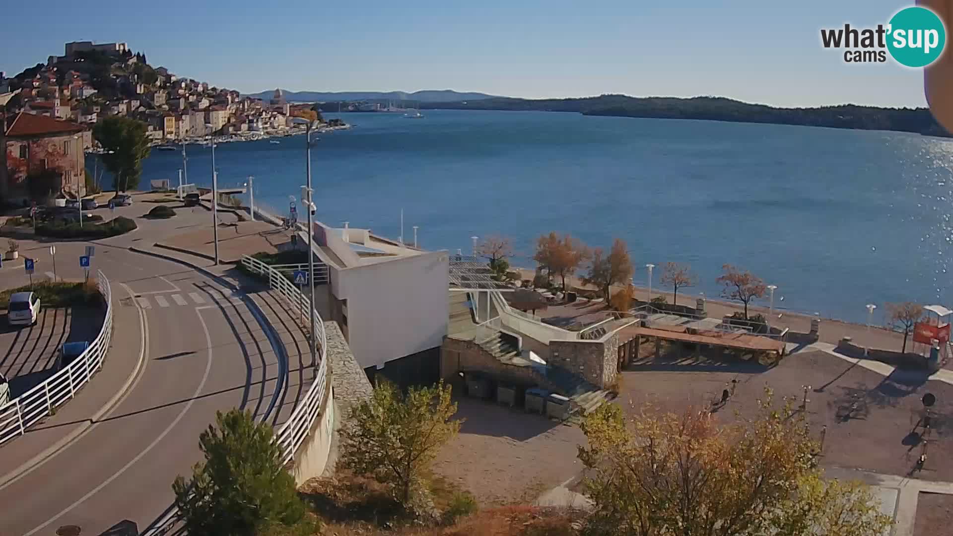 Web kamera Šibenik plaža Banj