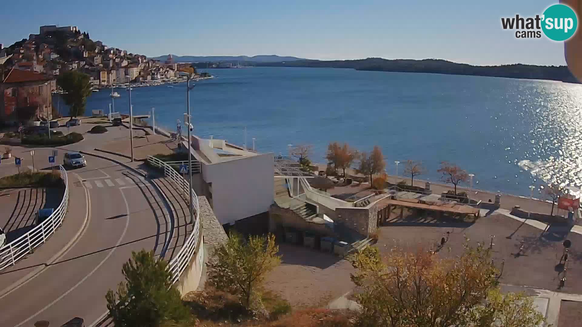 Kamera v živo Šibenik plaža Banj