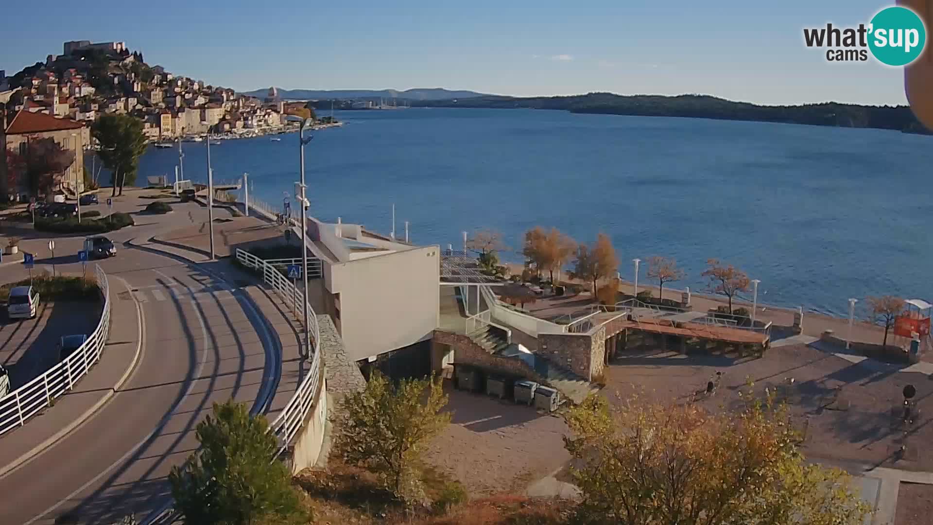 Web kamera Šibenik plaža Banj