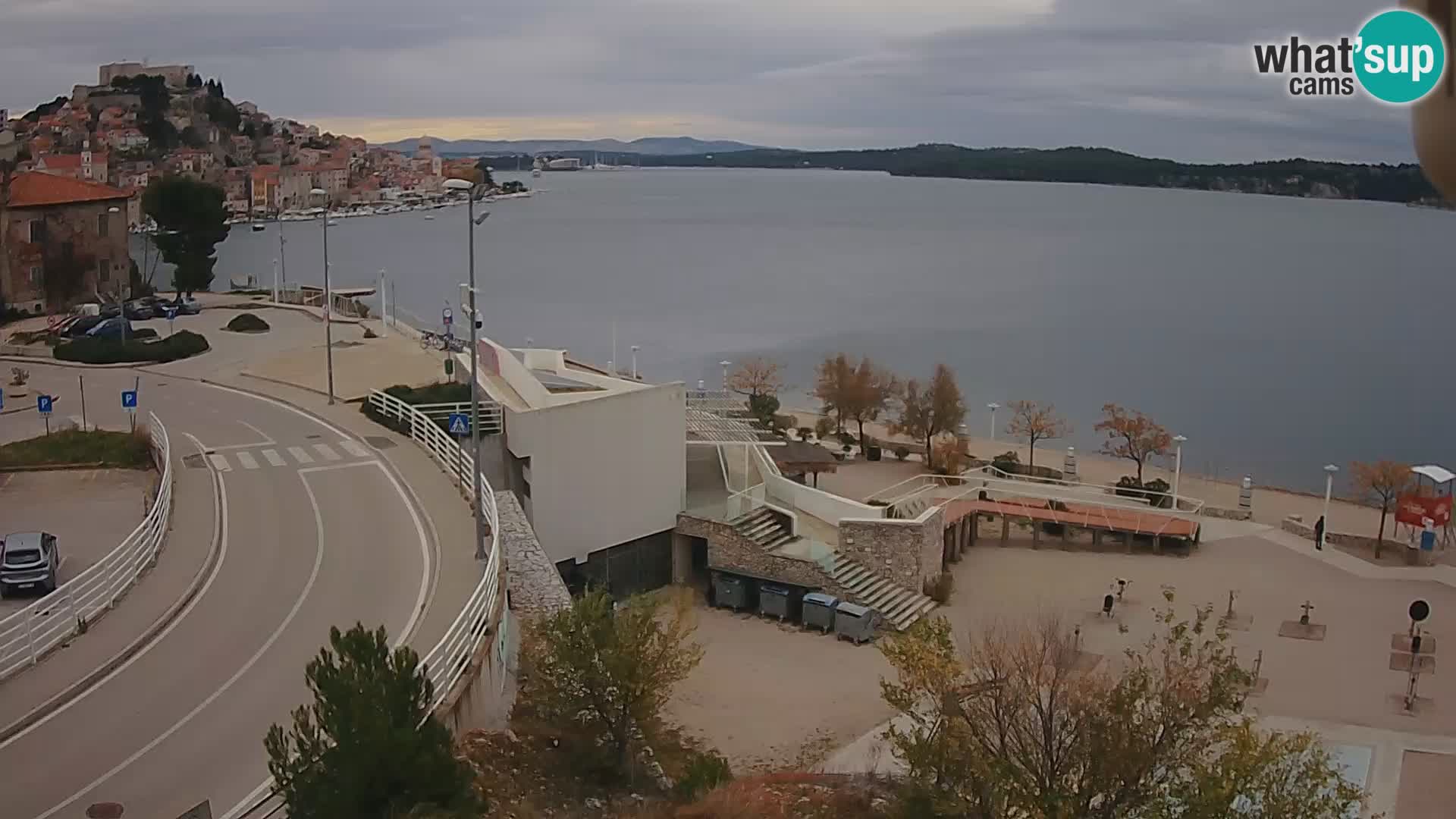 Web kamera Šibenik plaža Banj