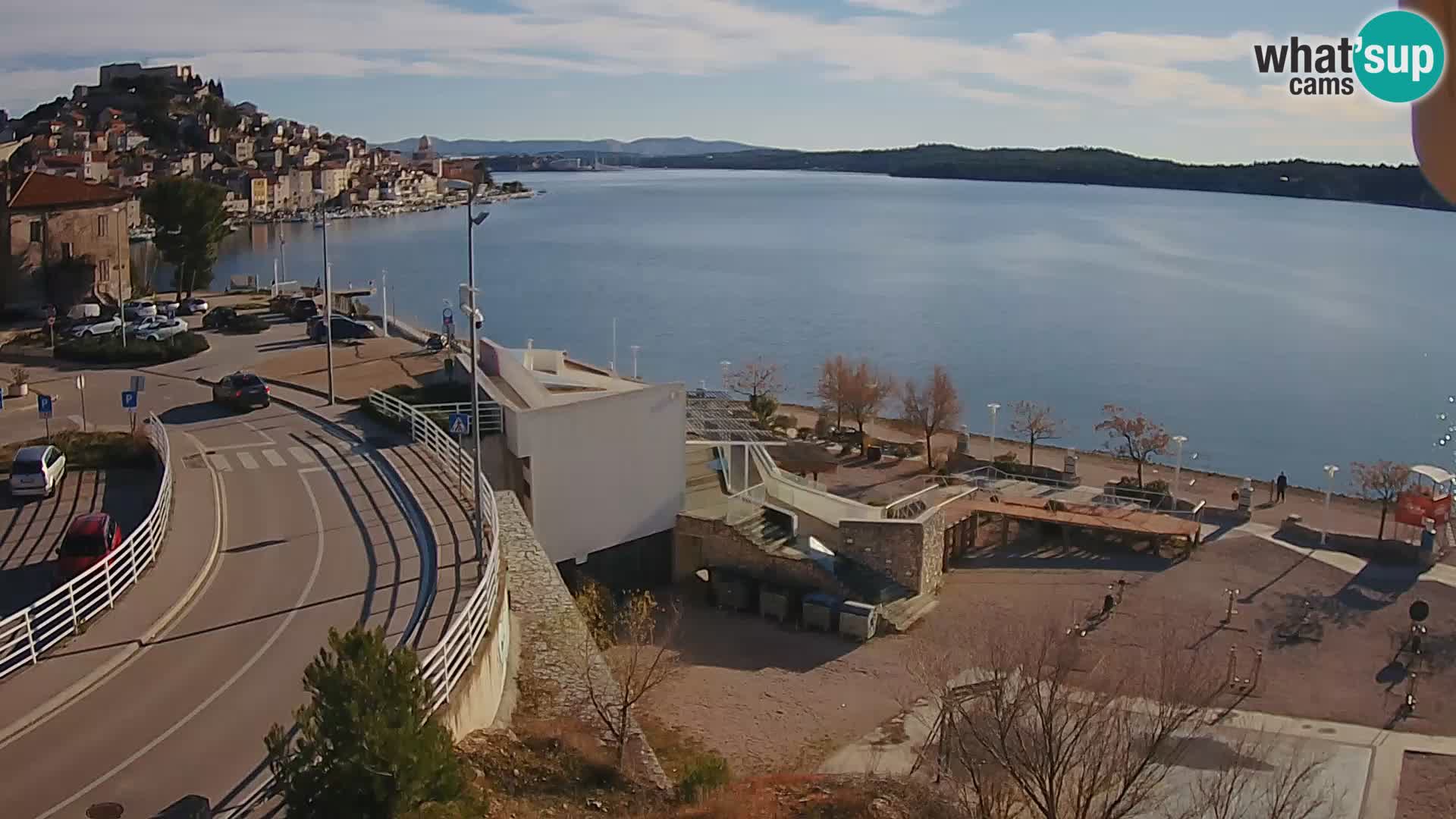 Šibenik webcam Beach Banj