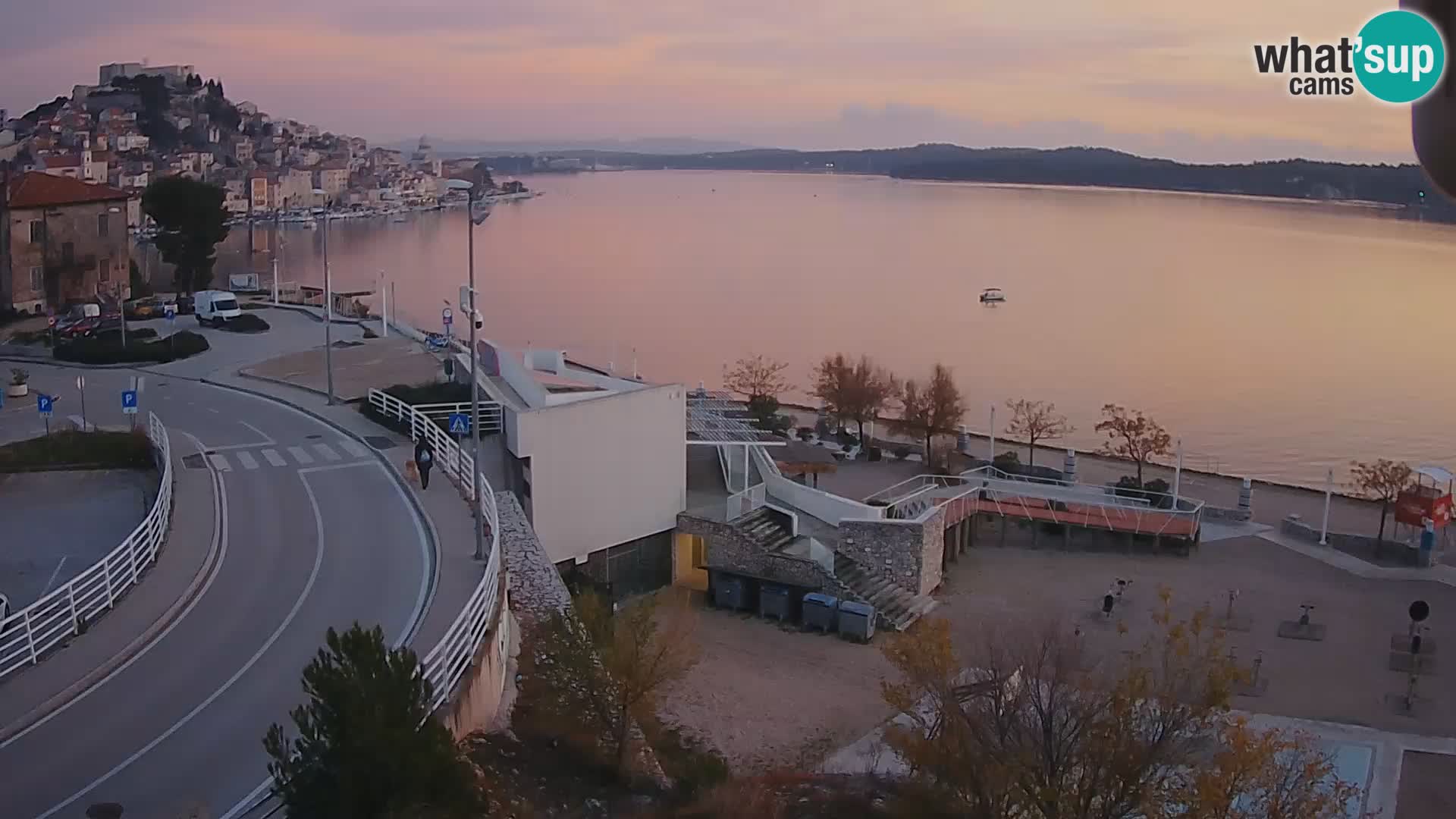 Web kamera Šibenik plaža Banj