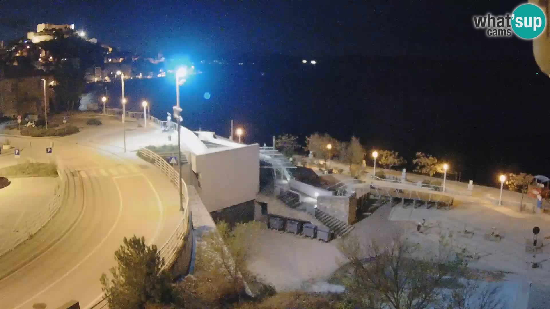 Live Cam Šibenik plage Banj