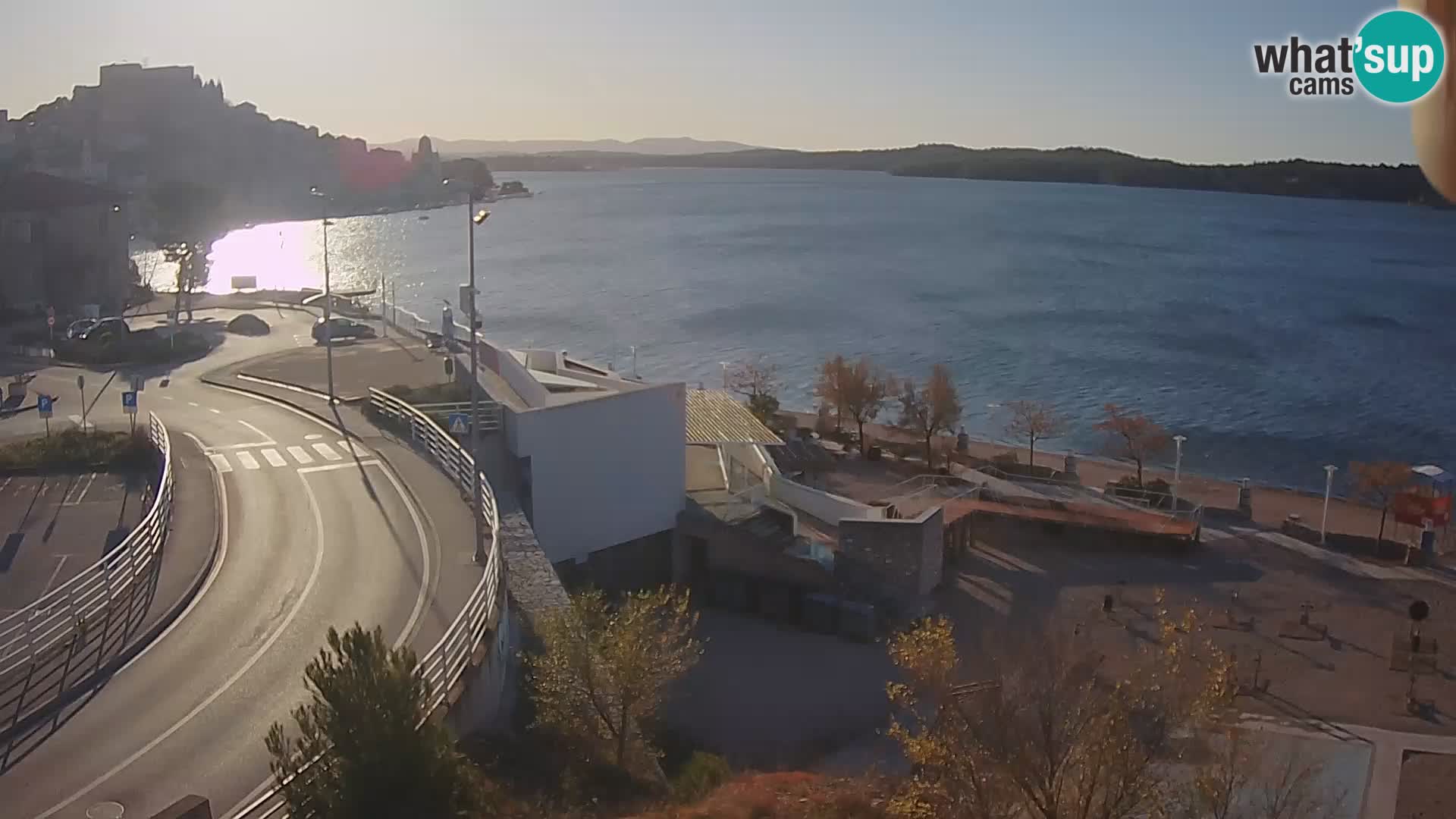 Šibenik webcam Beach Banj