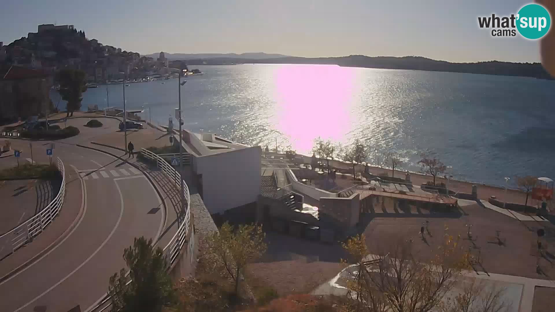 Šibenik webcam Beach Banj