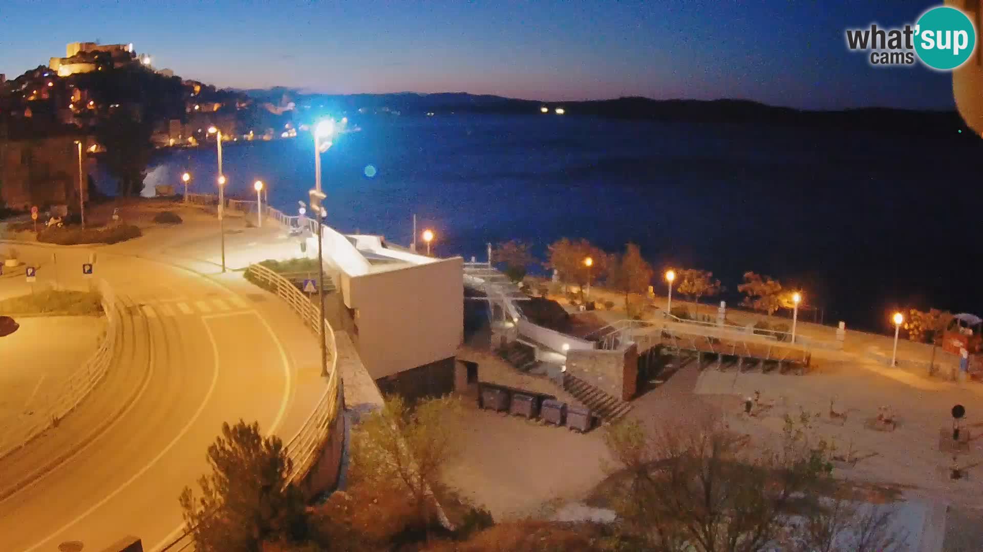 Webcam Šibenik Strand Banj