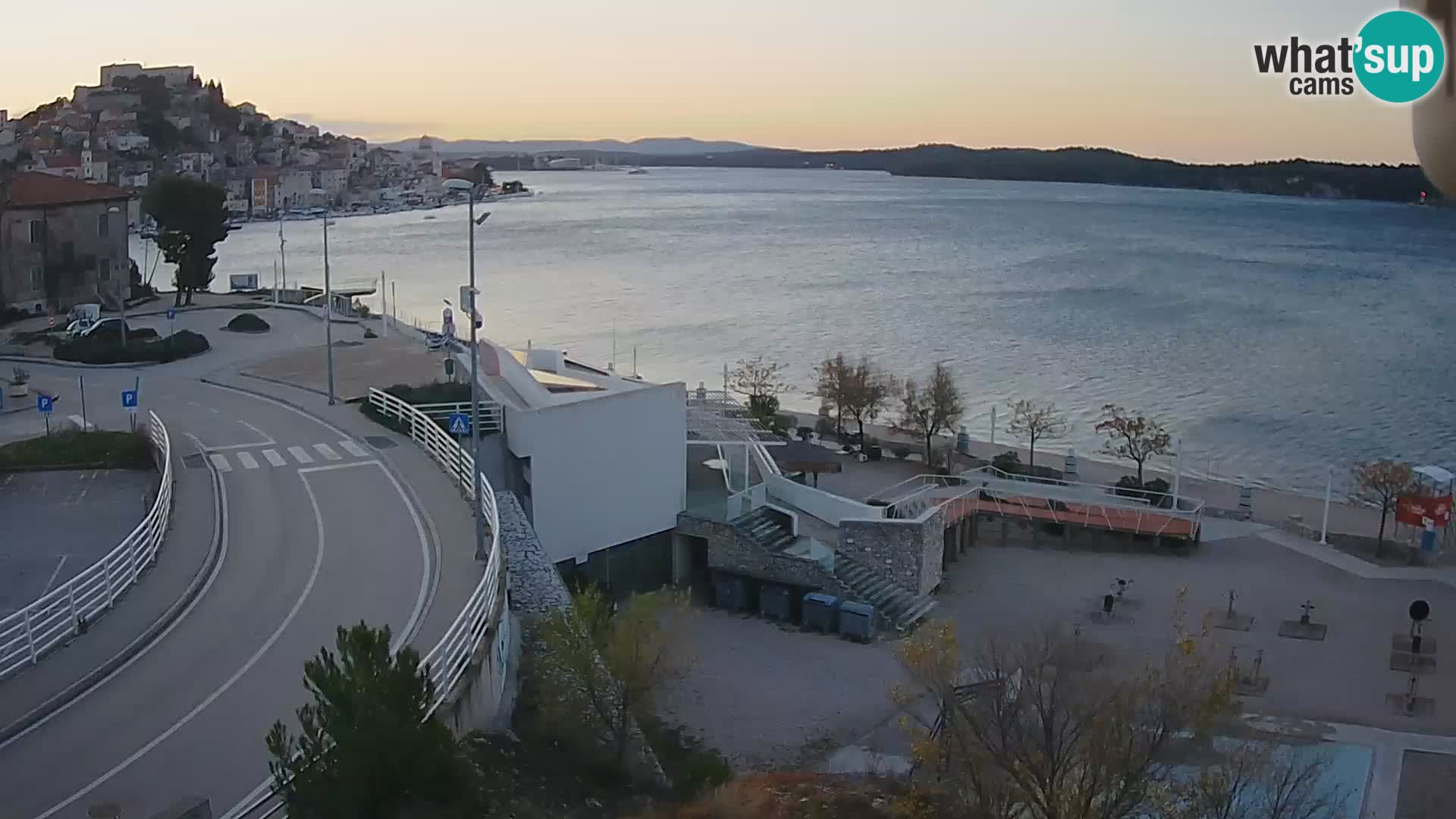 Šibenik webcam Beach Banj