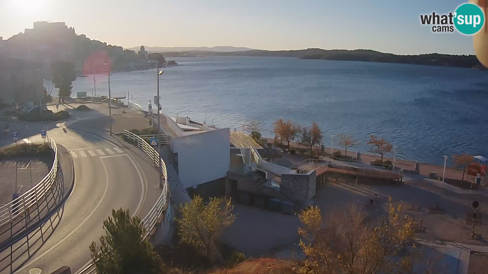 Šibenik webcam Beach Banj