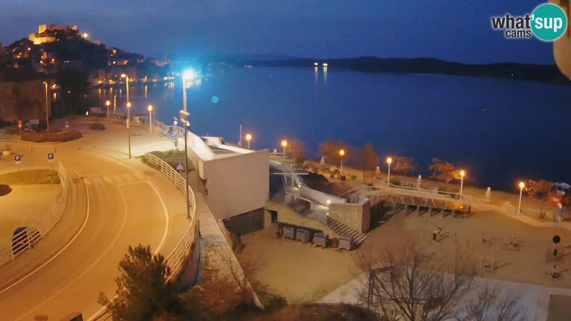 Šibenik webcam Beach Banj