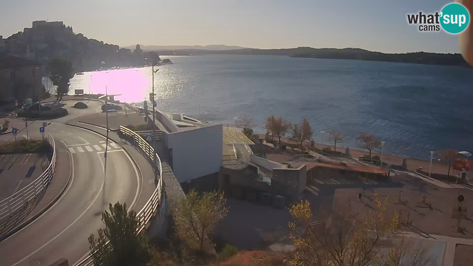 Šibenik webcam Beach Banj