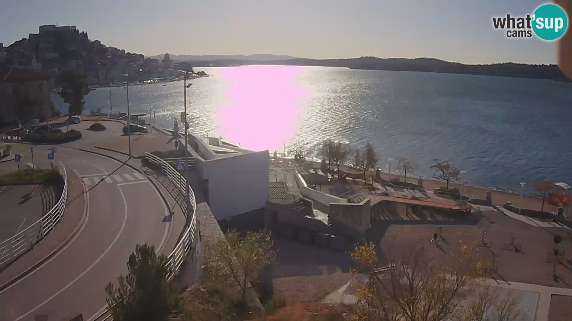 Šibenik webcam Beach Banj