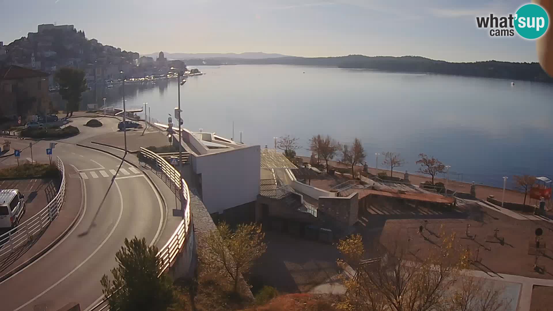 Šibenik webcam Beach Banj