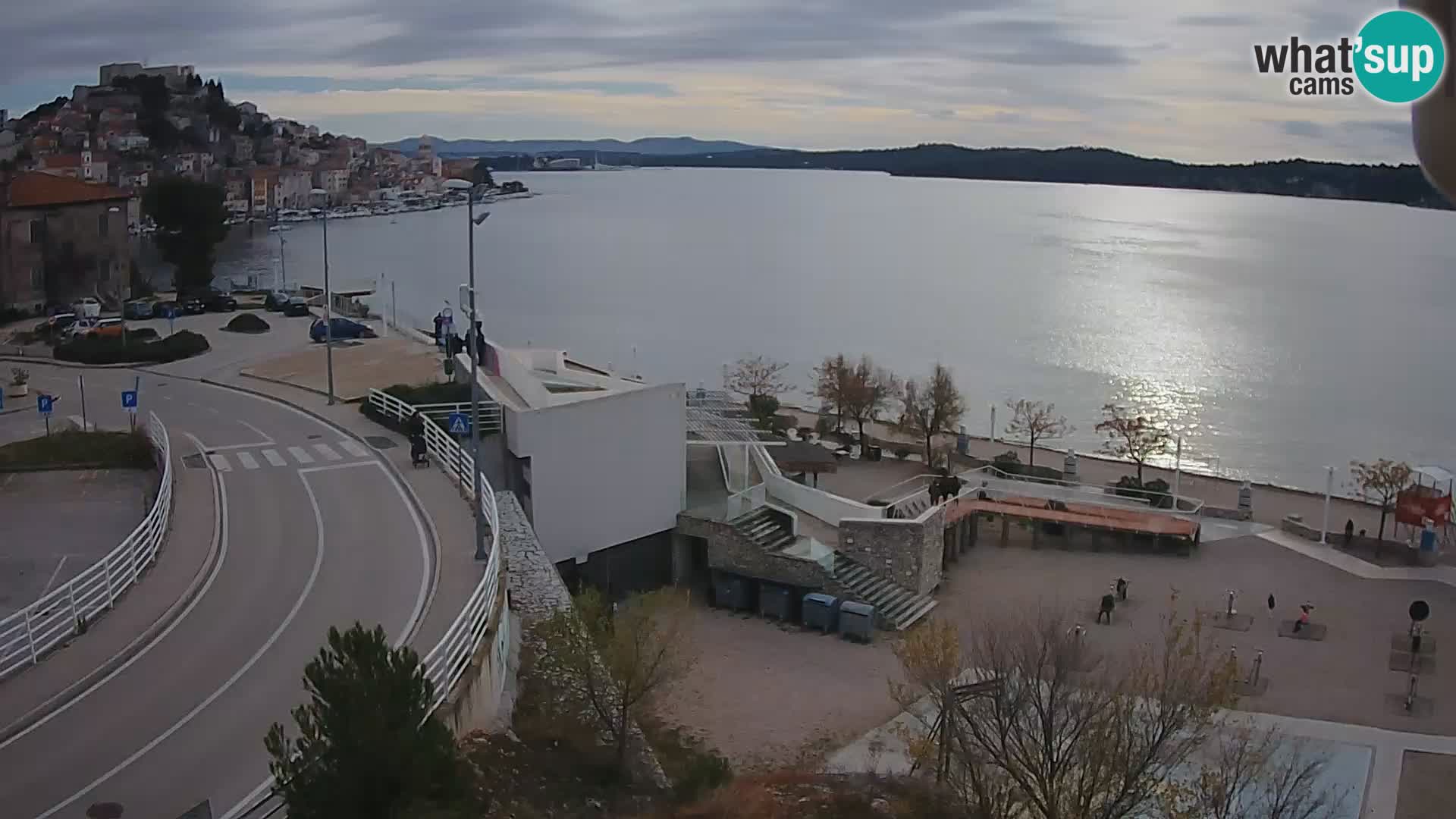 Šibenik webcam Beach Banj