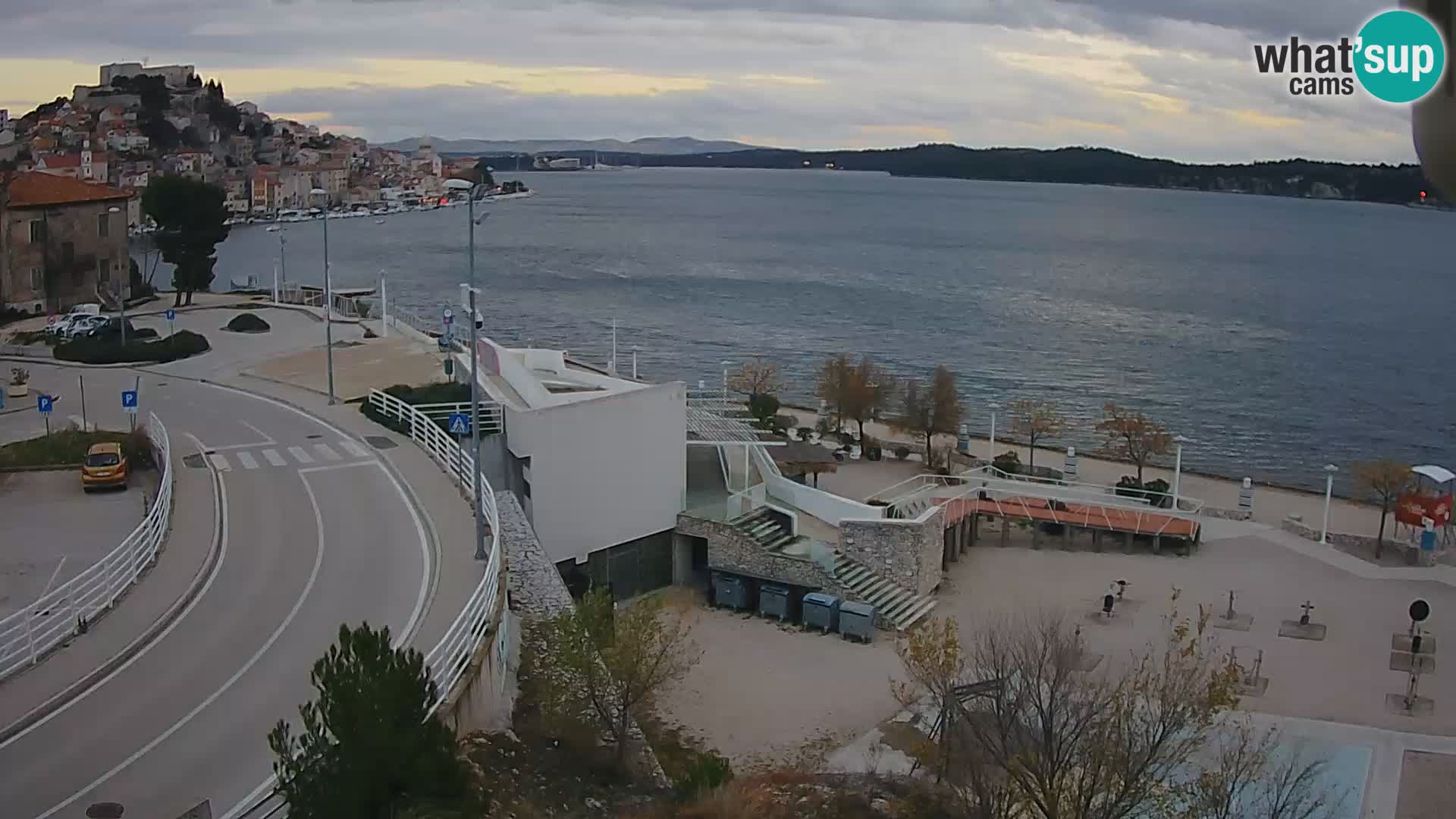 Šibenik webcam Beach Banj