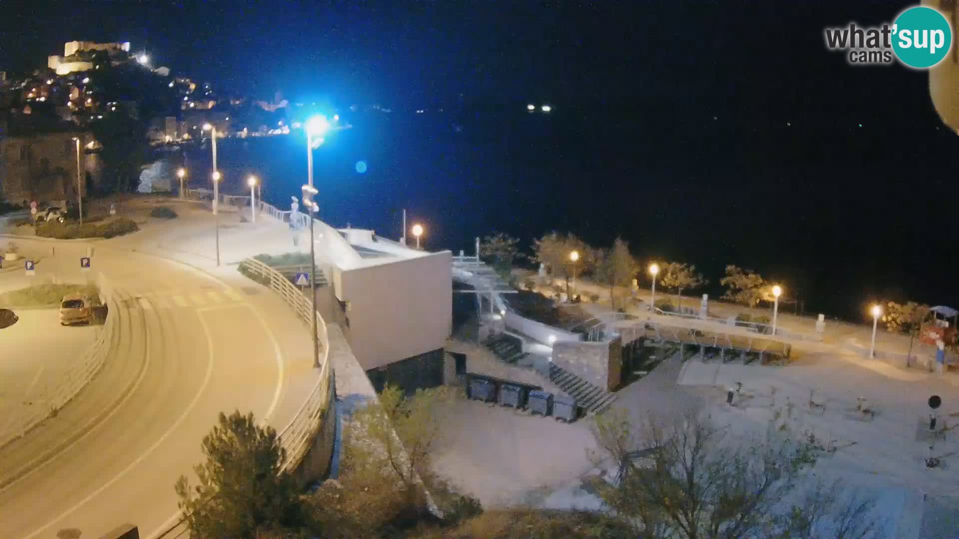 Live Cam Šibenik plage Banj