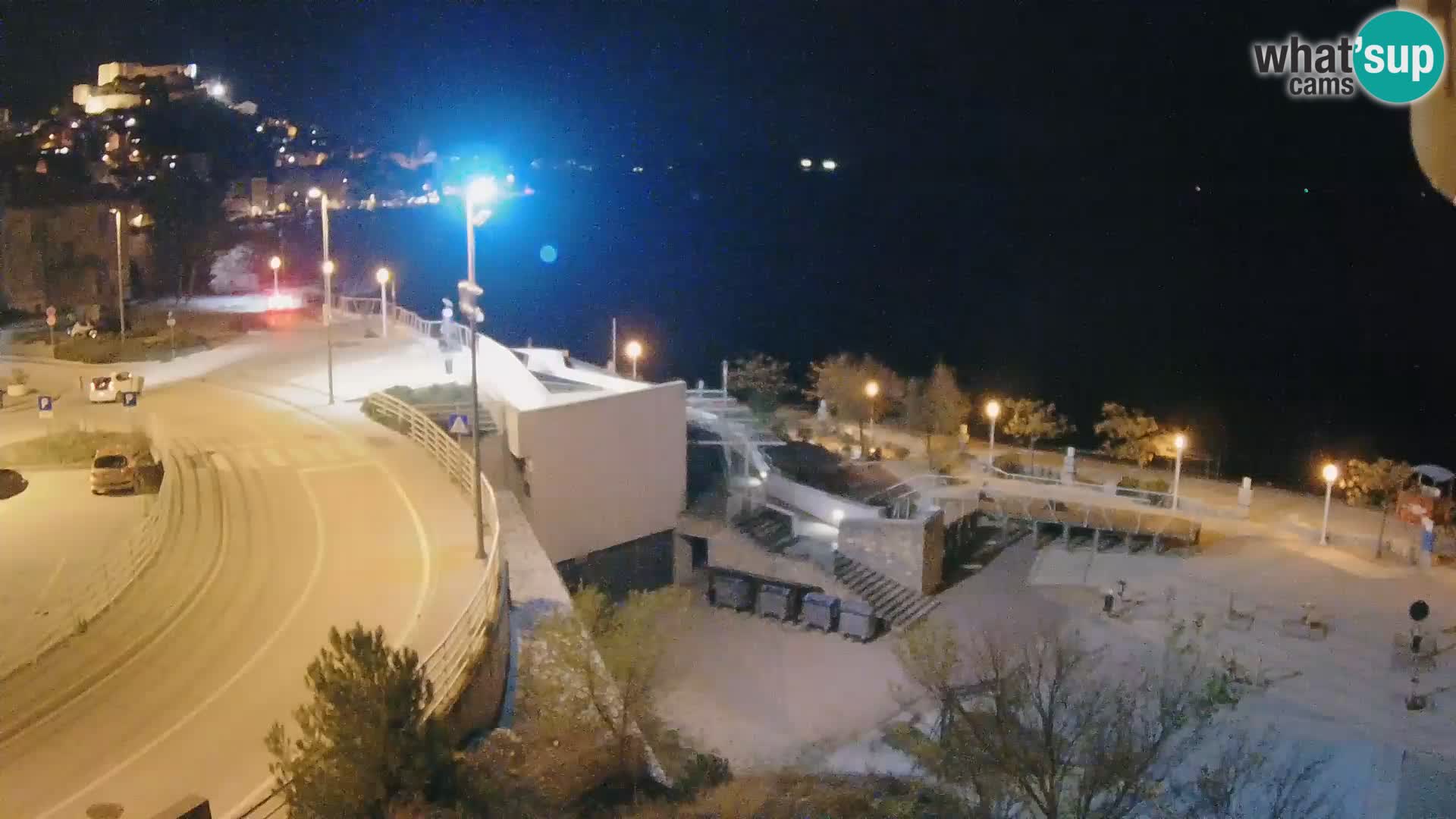 Live Cam Šibenik plage Banj