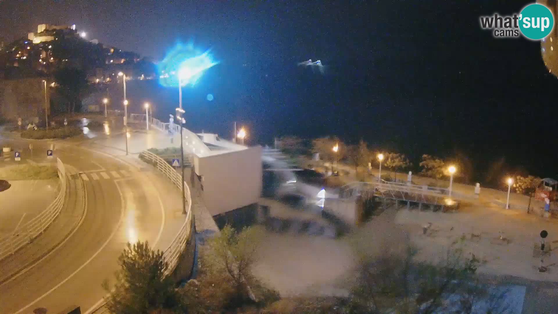 Šibenik webcam Beach Banj