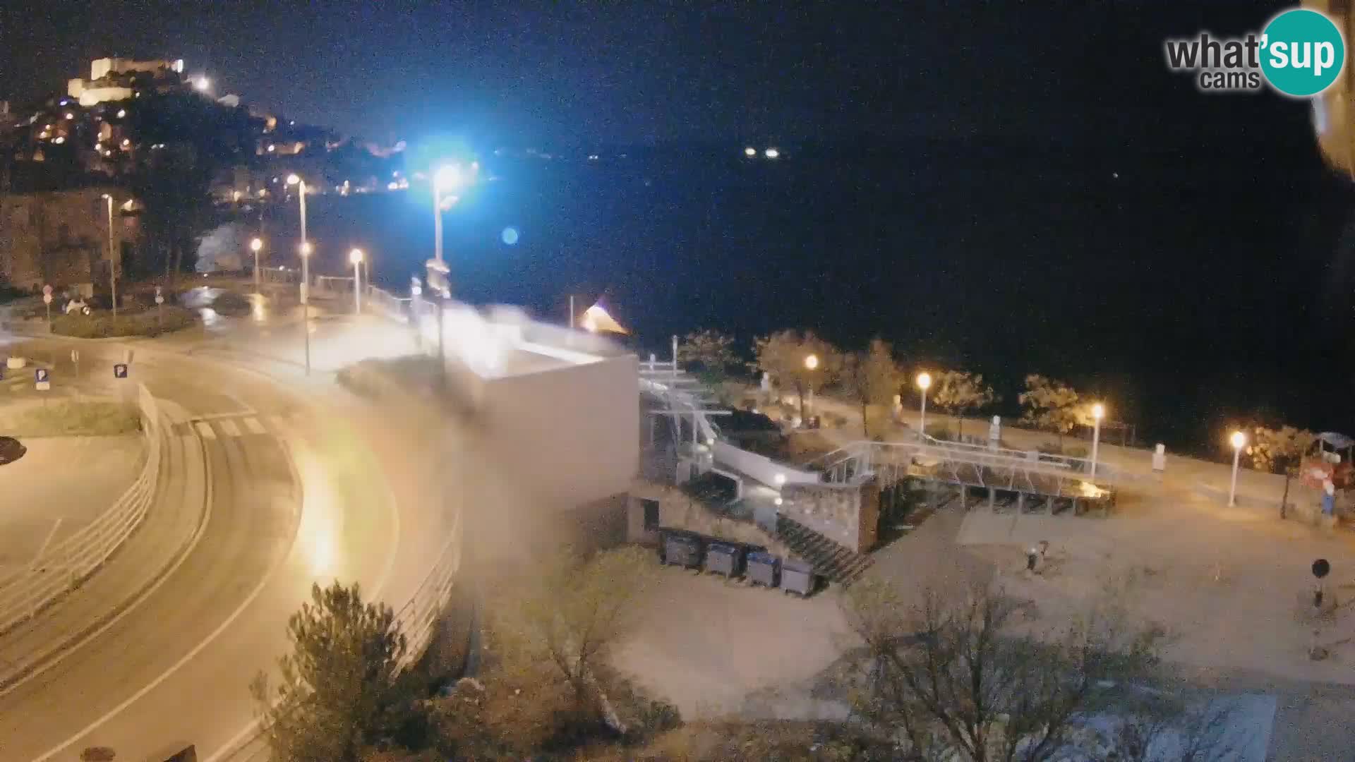 Live Cam Šibenik plage Banj