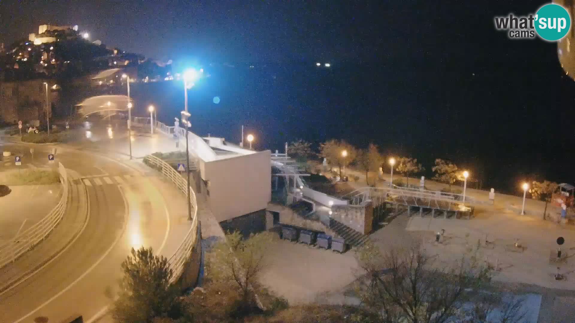 Šibenik webcam Beach Banj