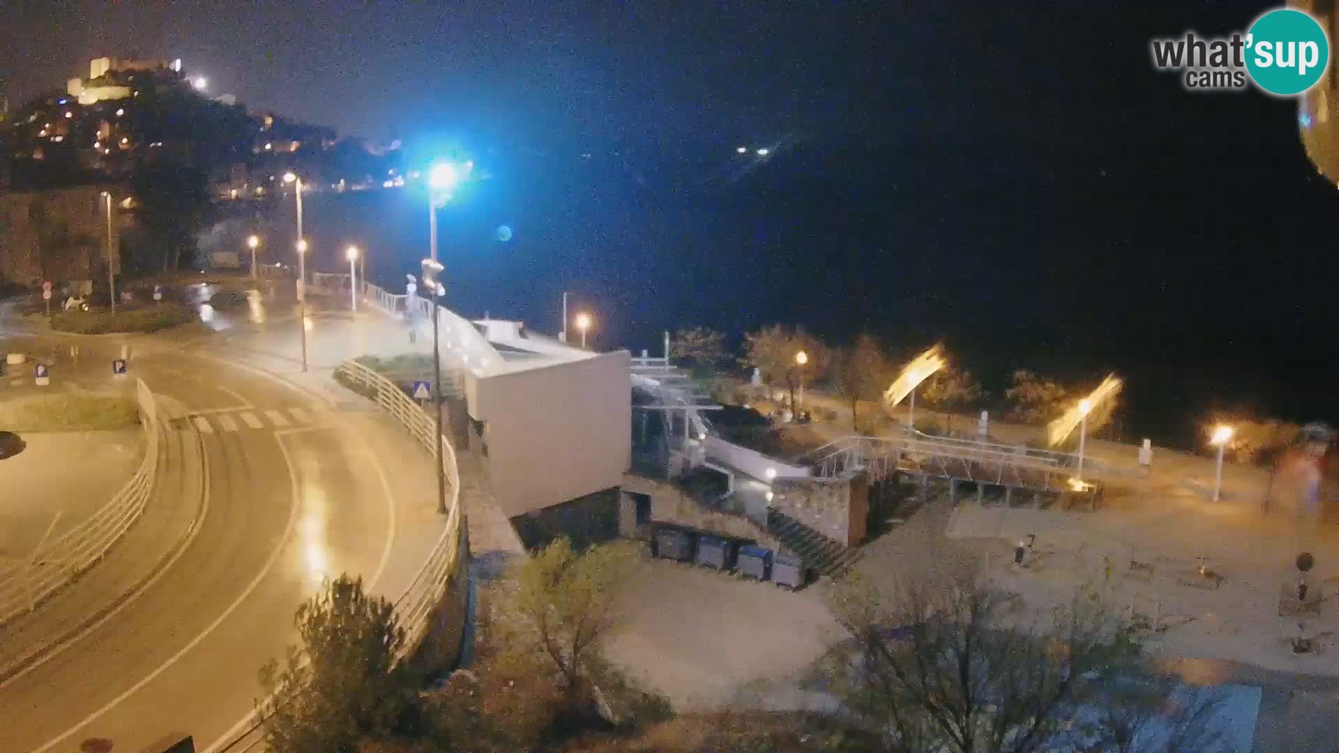 Šibenik webcam Beach Banj