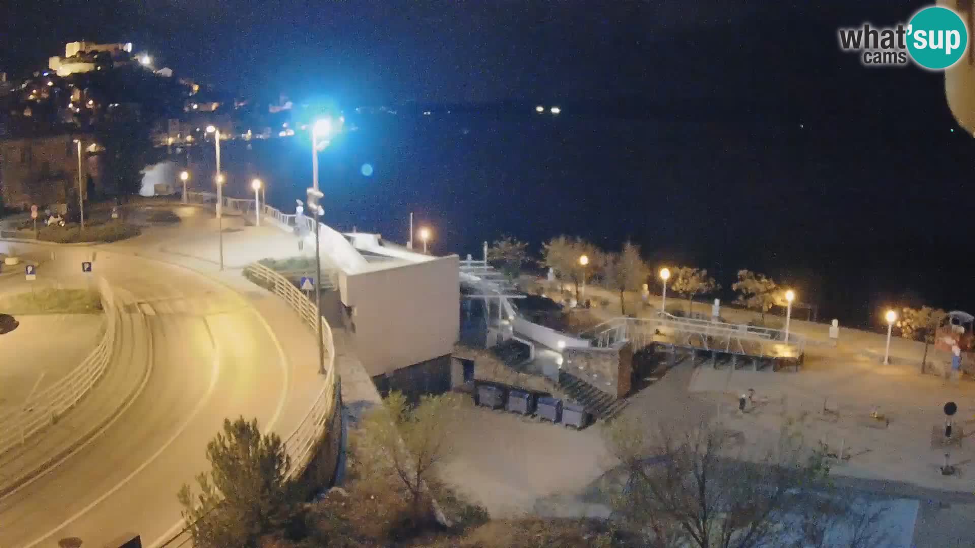 Live Cam Šibenik plage Banj