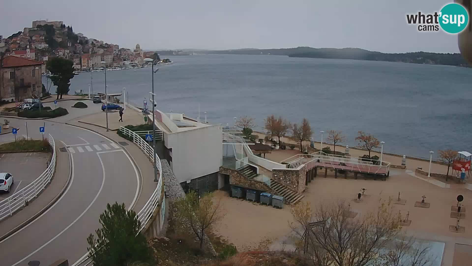 Live Cam Šibenik plage Banj