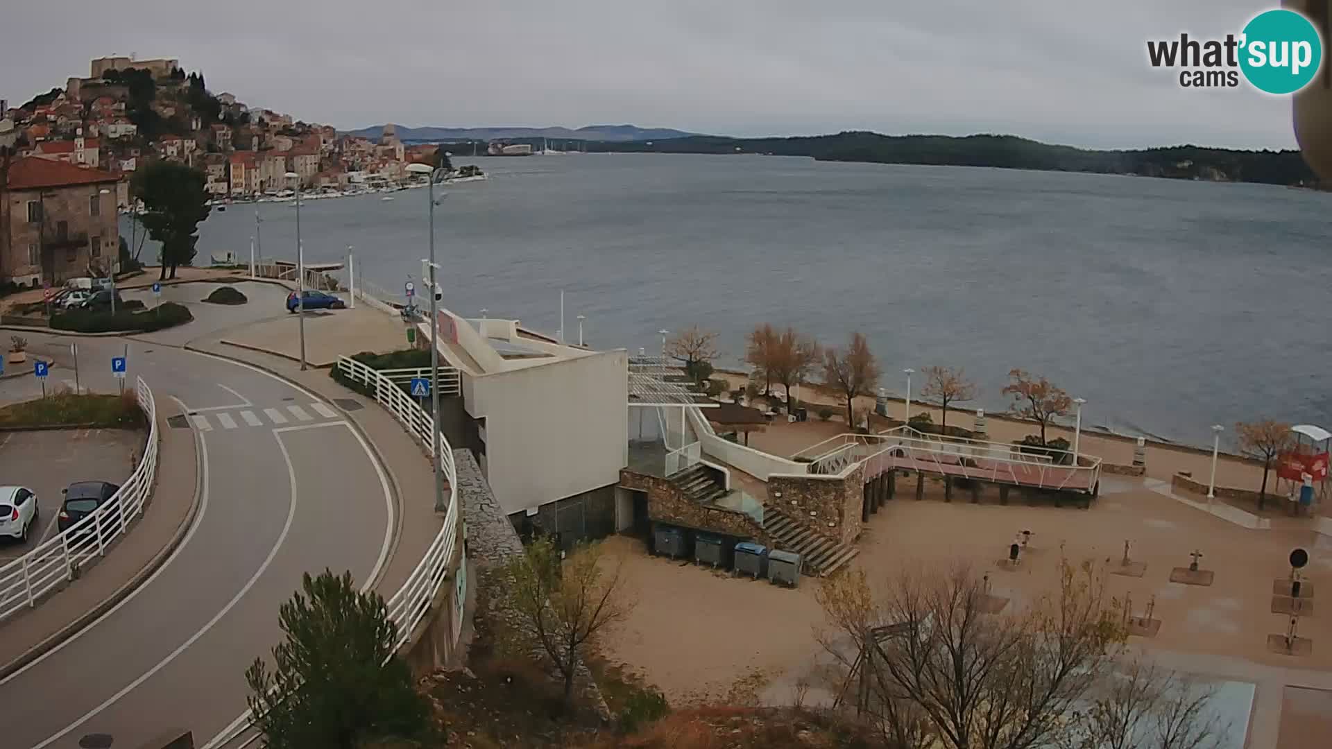 Live Cam Šibenik plage Banj