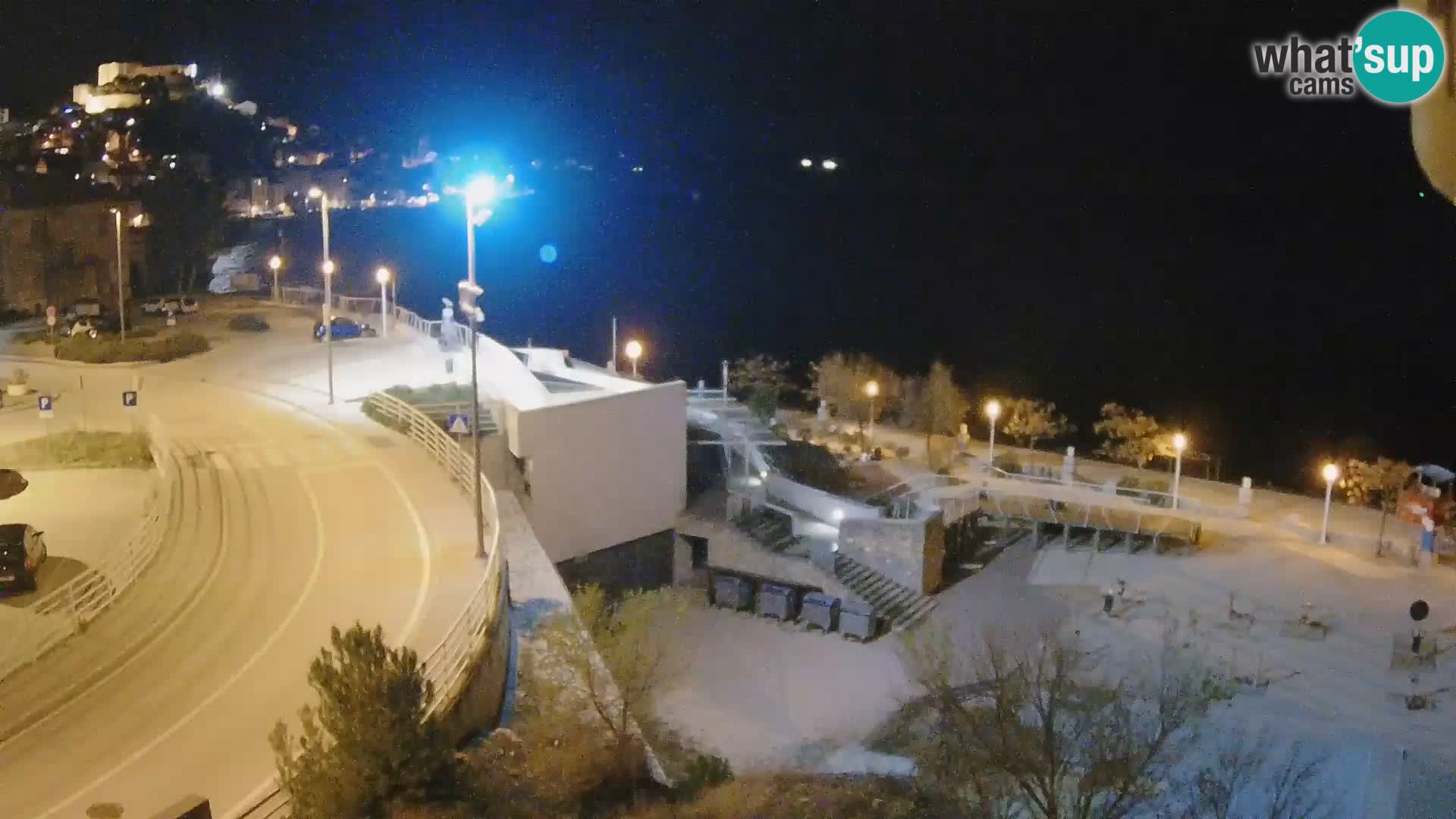 Šibenik webcam Beach Banj