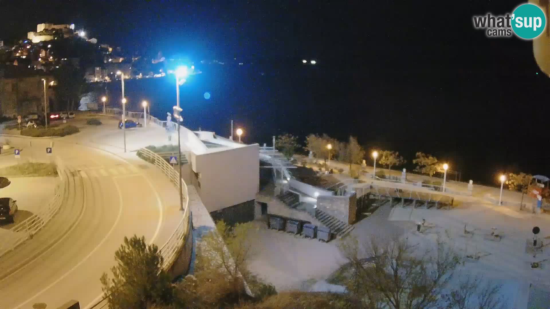 Šibenik webcam Beach Banj