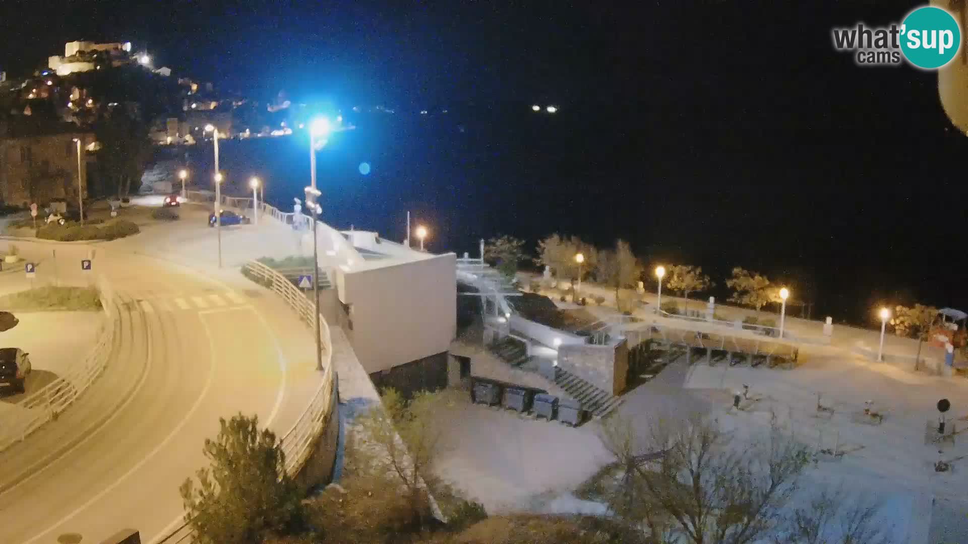 Šibenik webcam Beach Banj