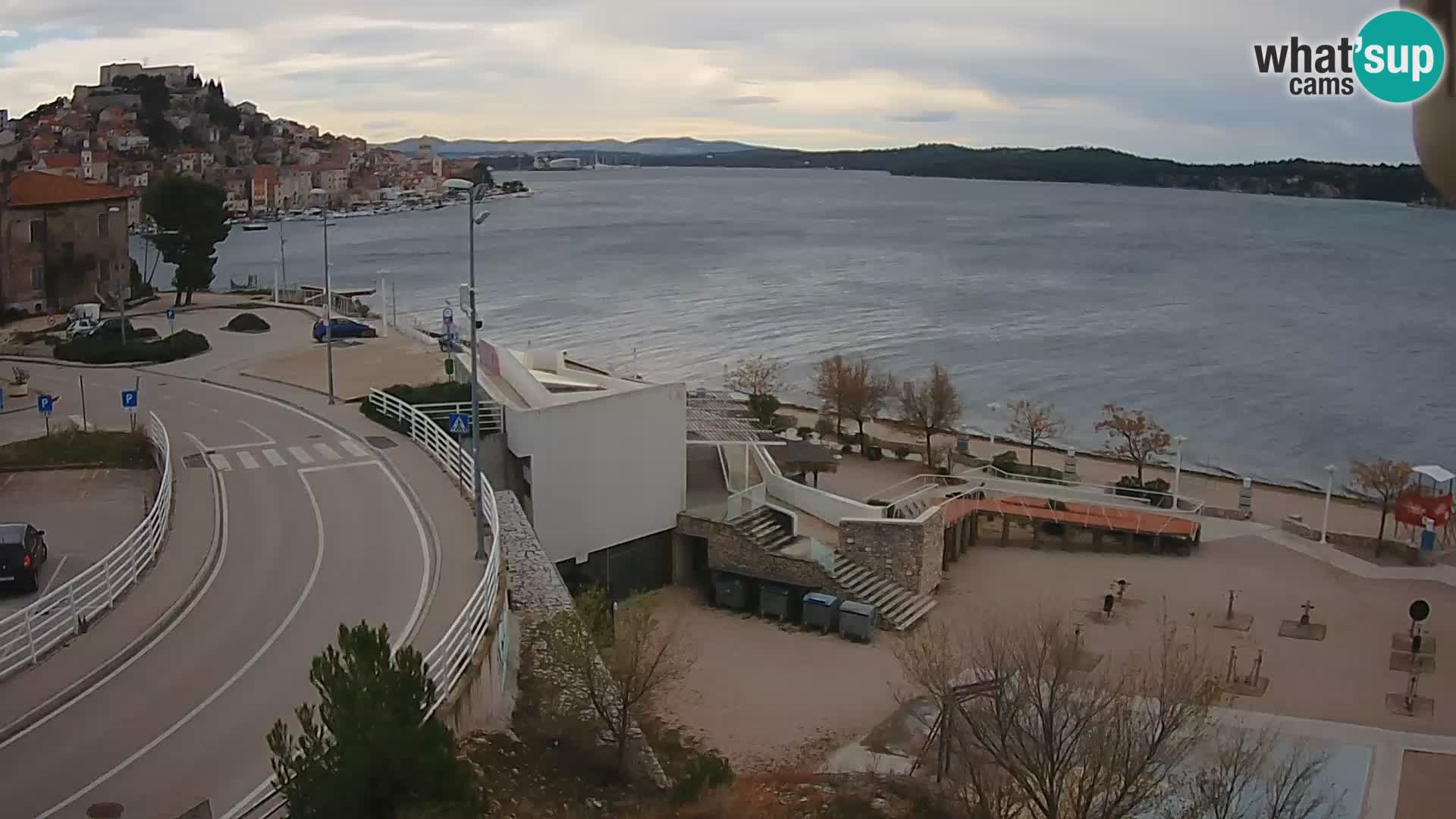 Web kamera Šibenik plaža Banj