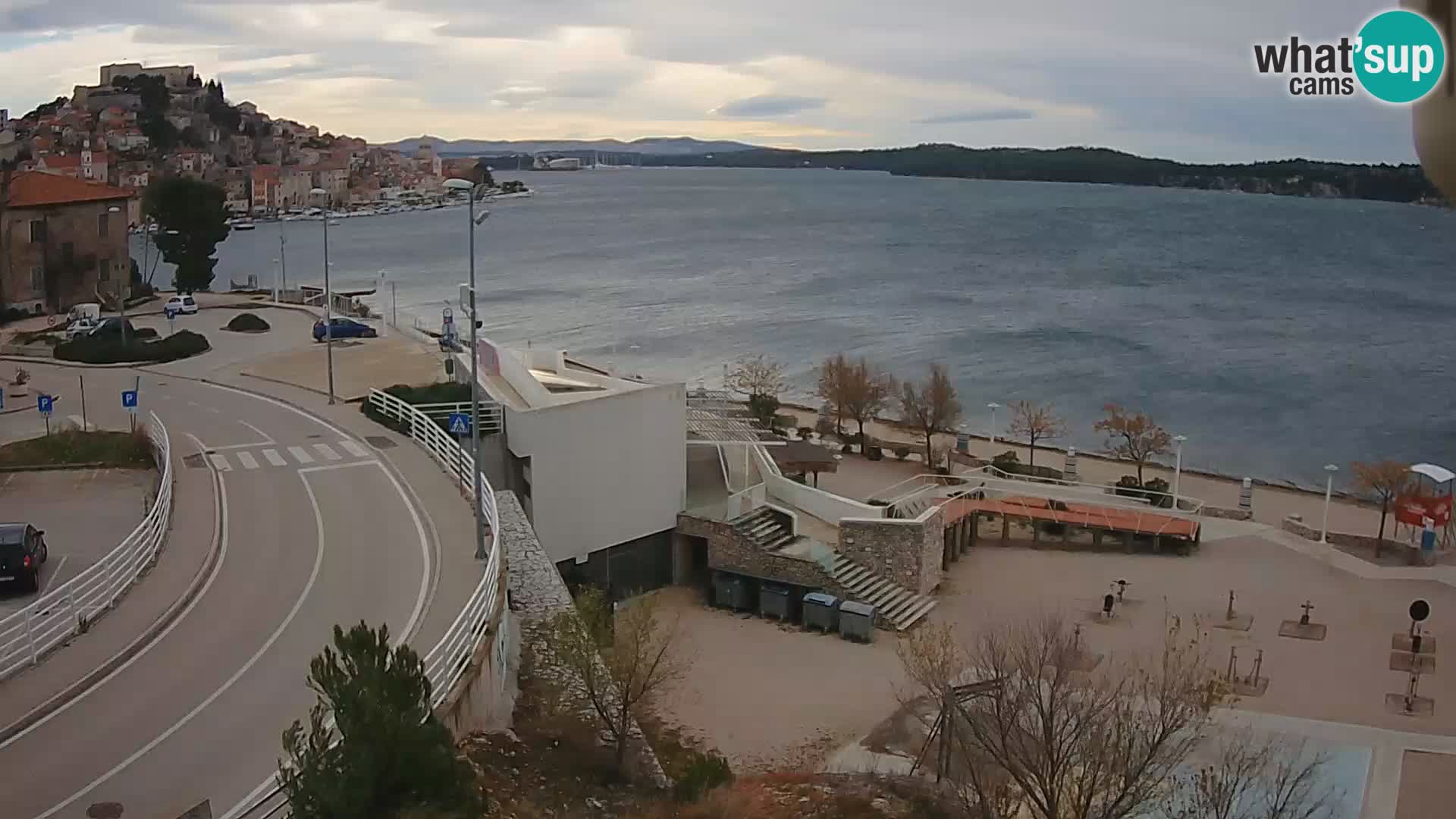 Livecam Sibenico spiaggia Banj