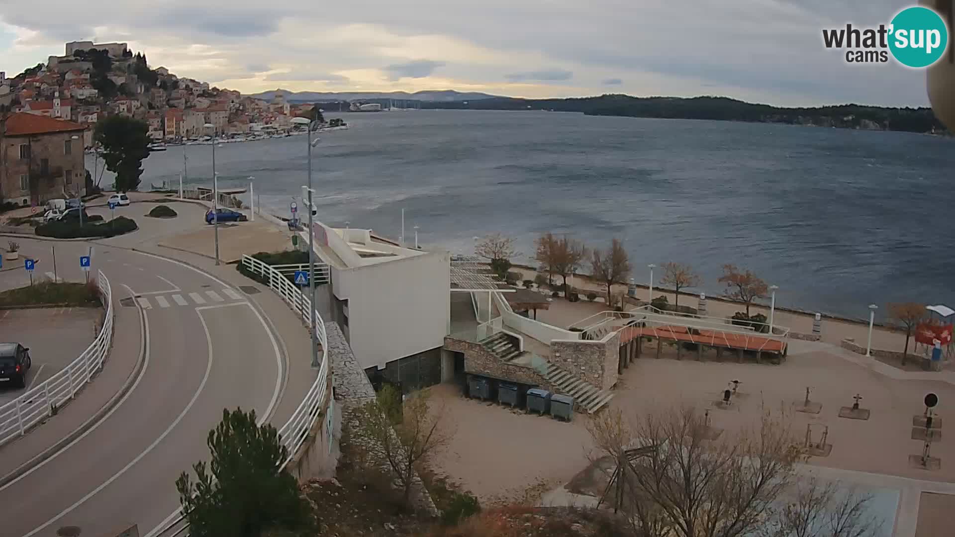 Web kamera Šibenik plaža Banj