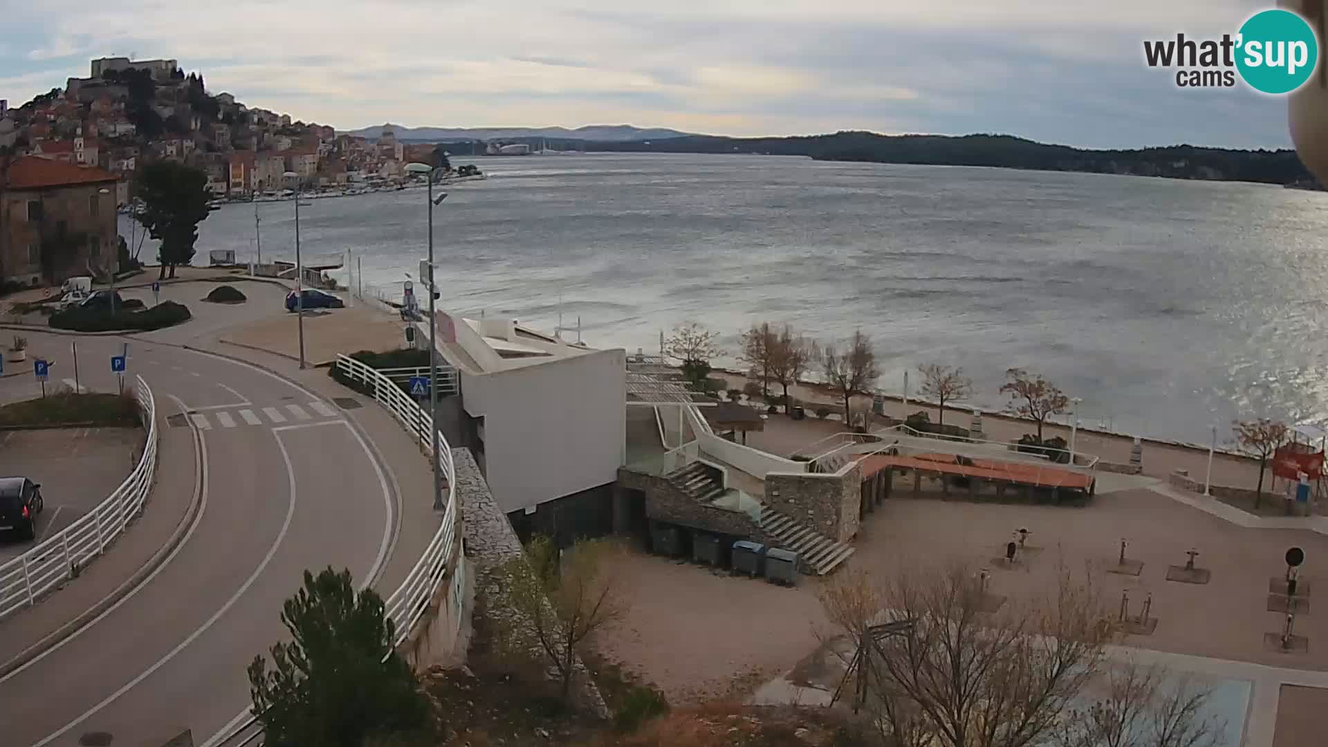 Live Cam Šibenik plage Banj