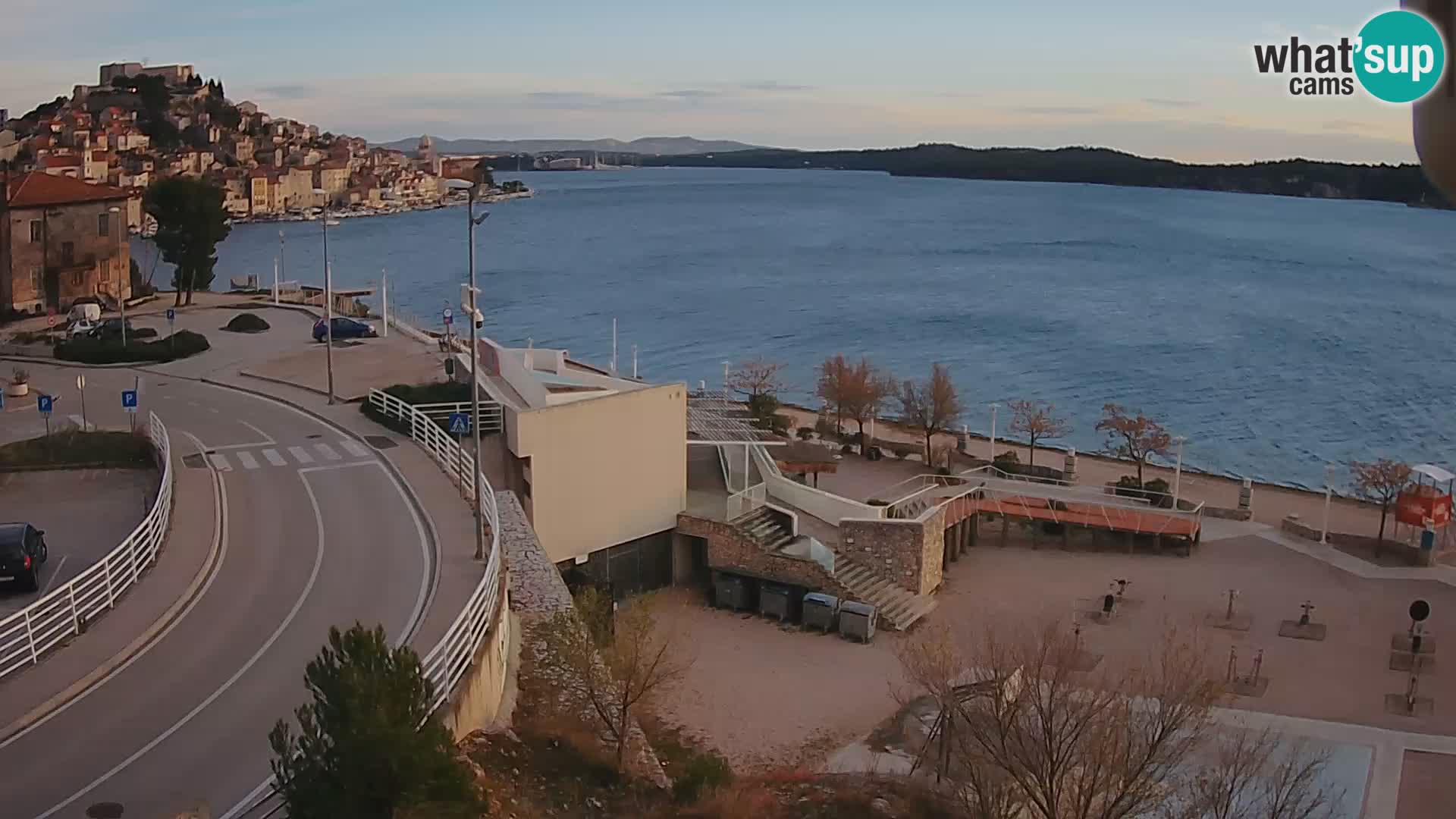 Šibenik webcam Beach Banj