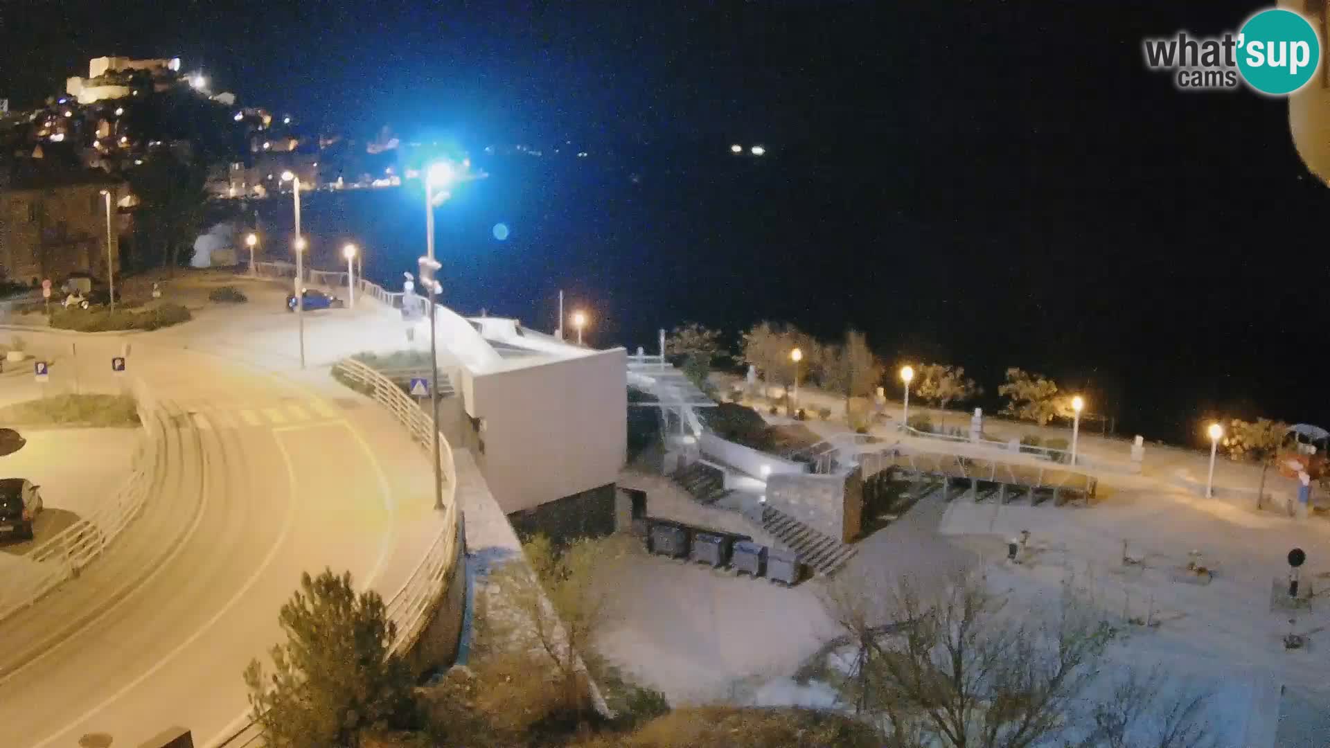 Šibenik webcam Beach Banj