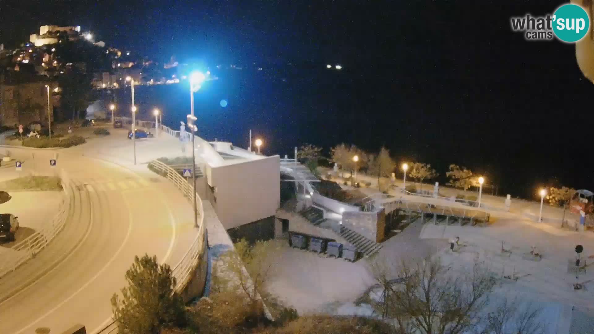 Live Cam Šibenik plage Banj