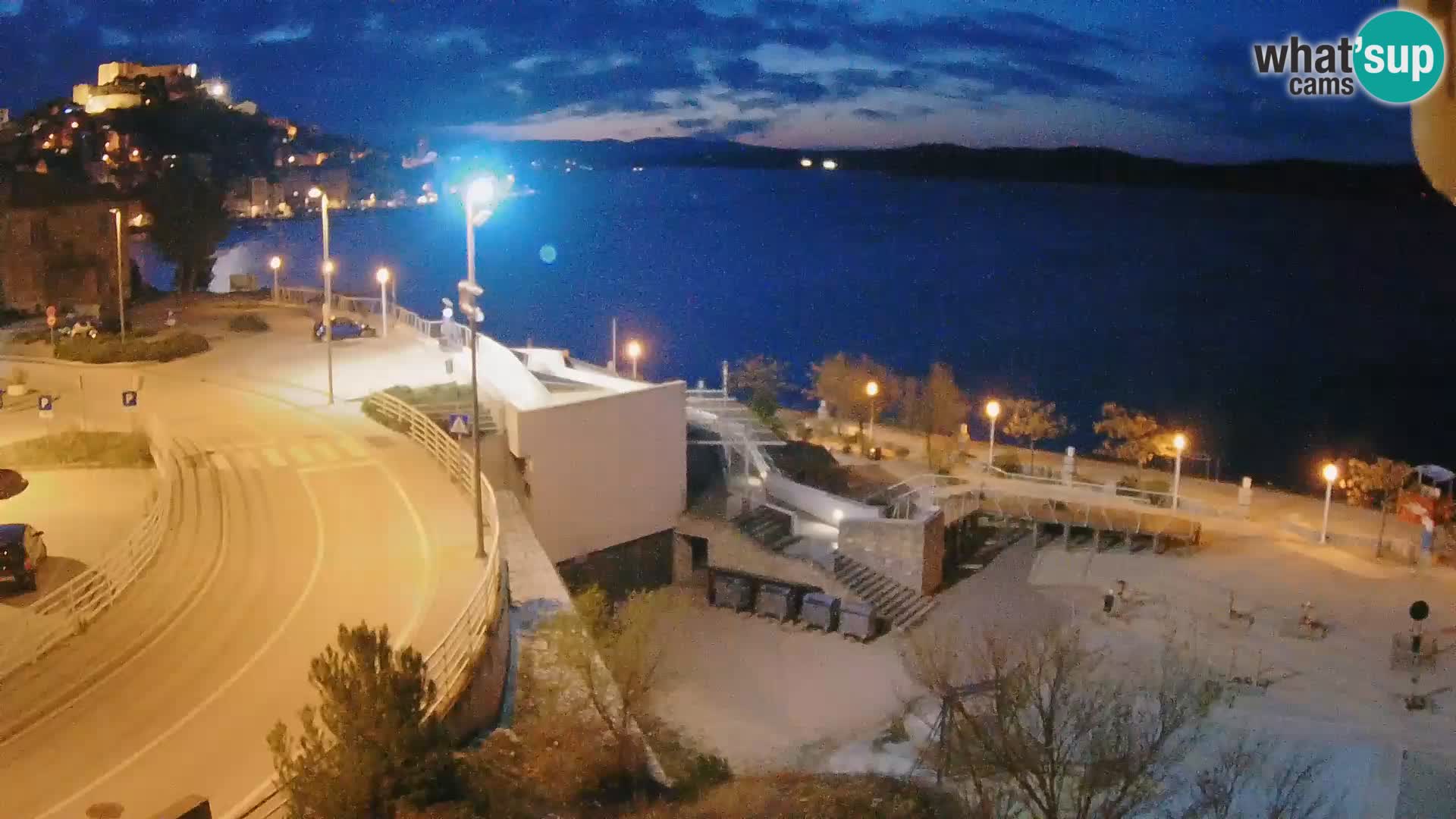 Live Cam Šibenik plage Banj