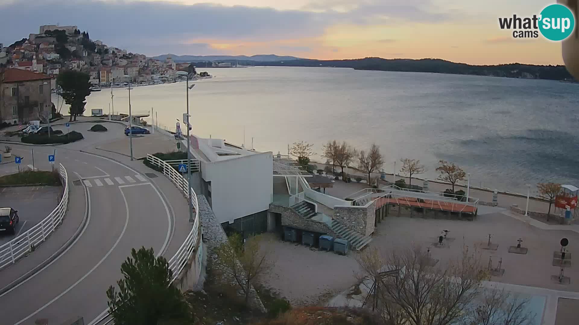 Web kamera Šibenik plaža Banj