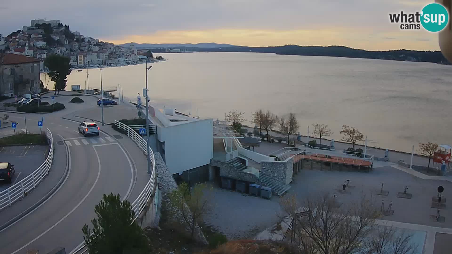 Šibenik webcam Beach Banj