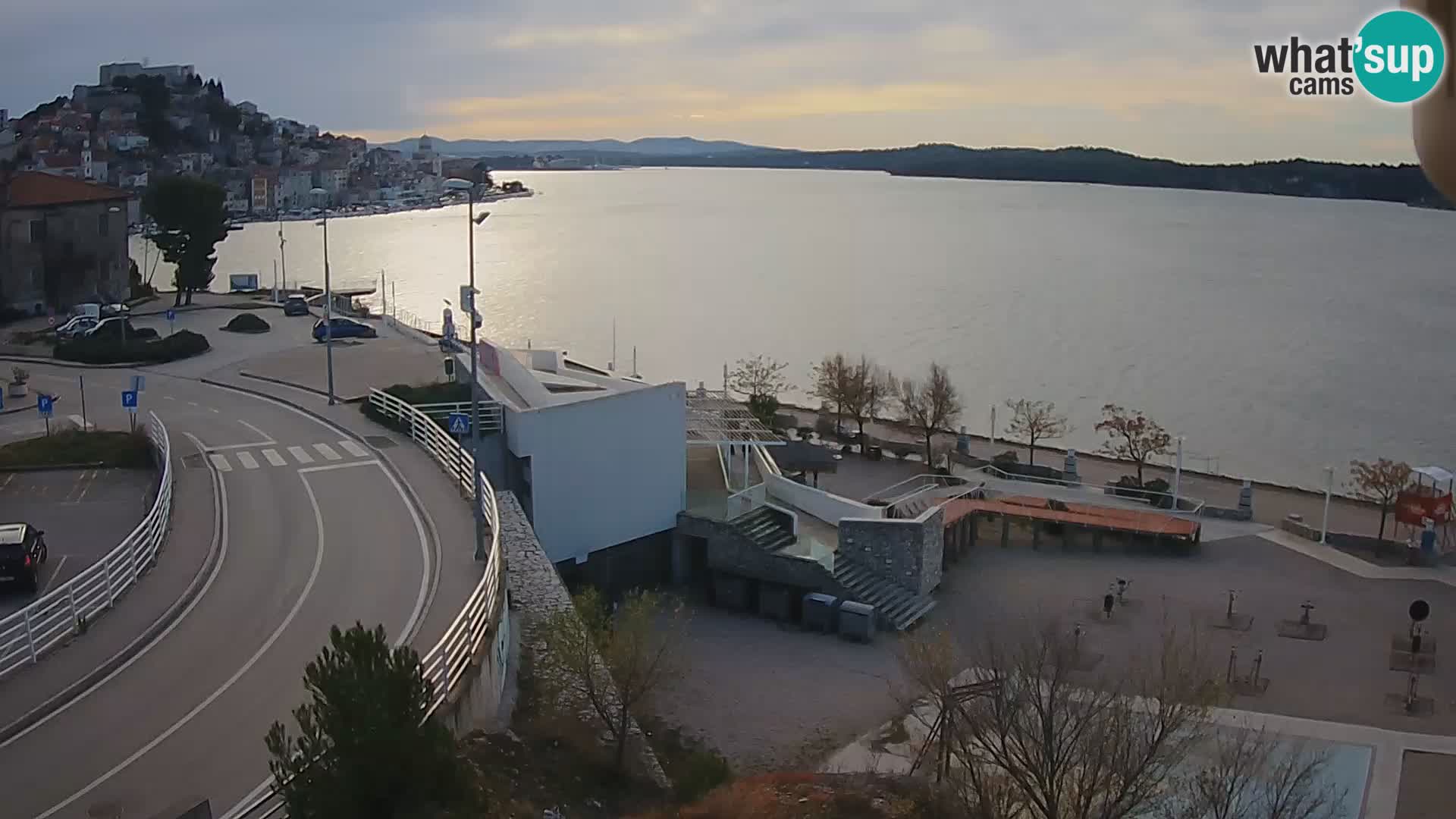 Šibenik webcam Beach Banj