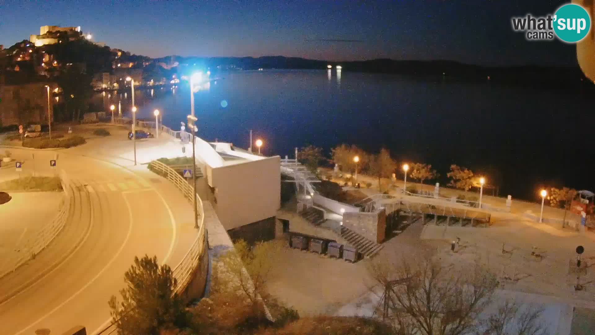 Šibenik webcam Beach Banj