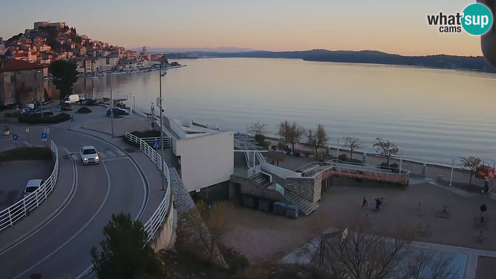 Šibenik webcam Beach Banj