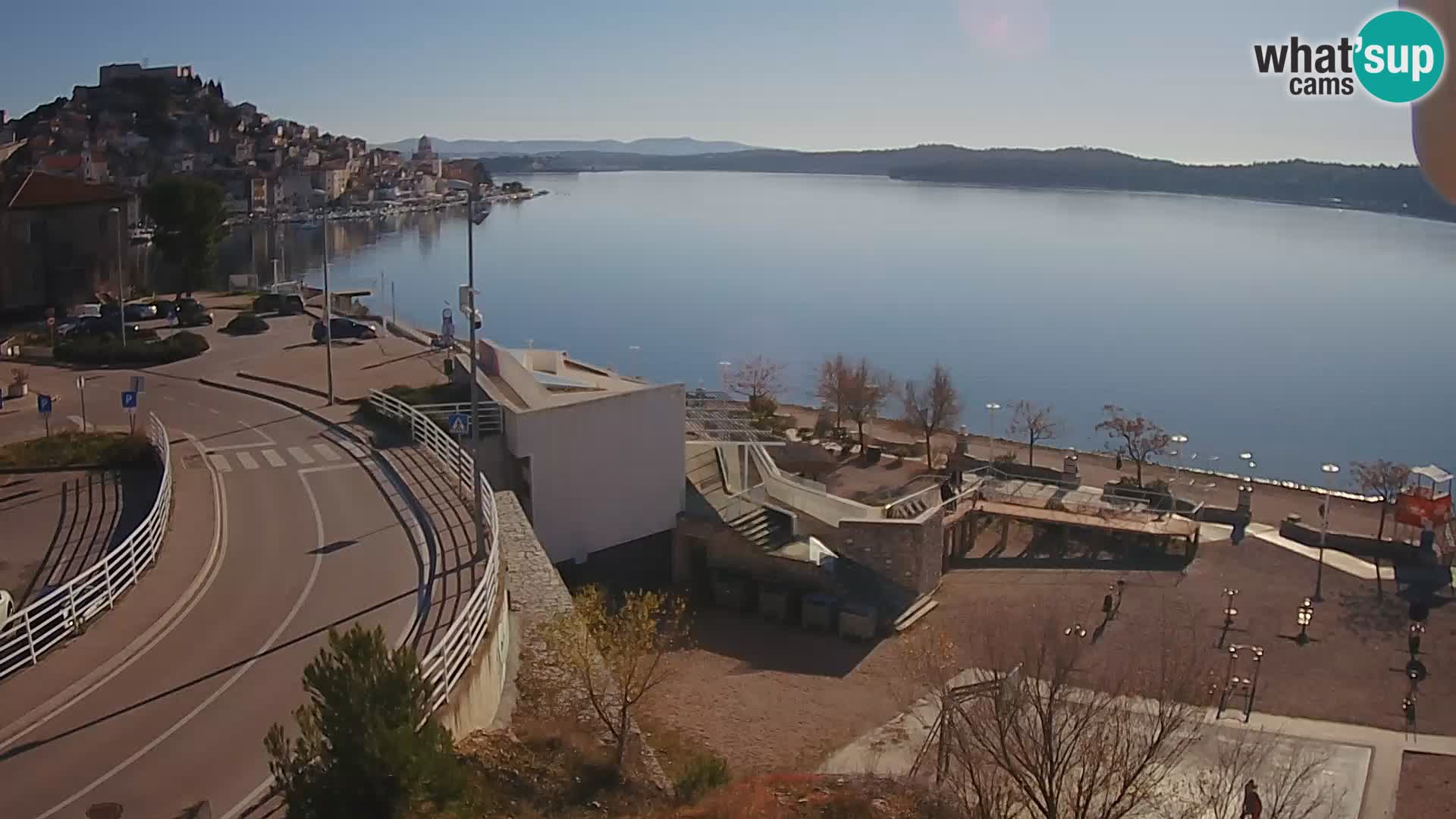 Šibenik webcam Beach Banj