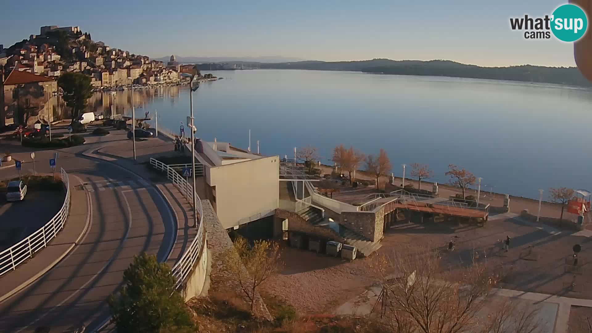 Šibenik webcam Beach Banj