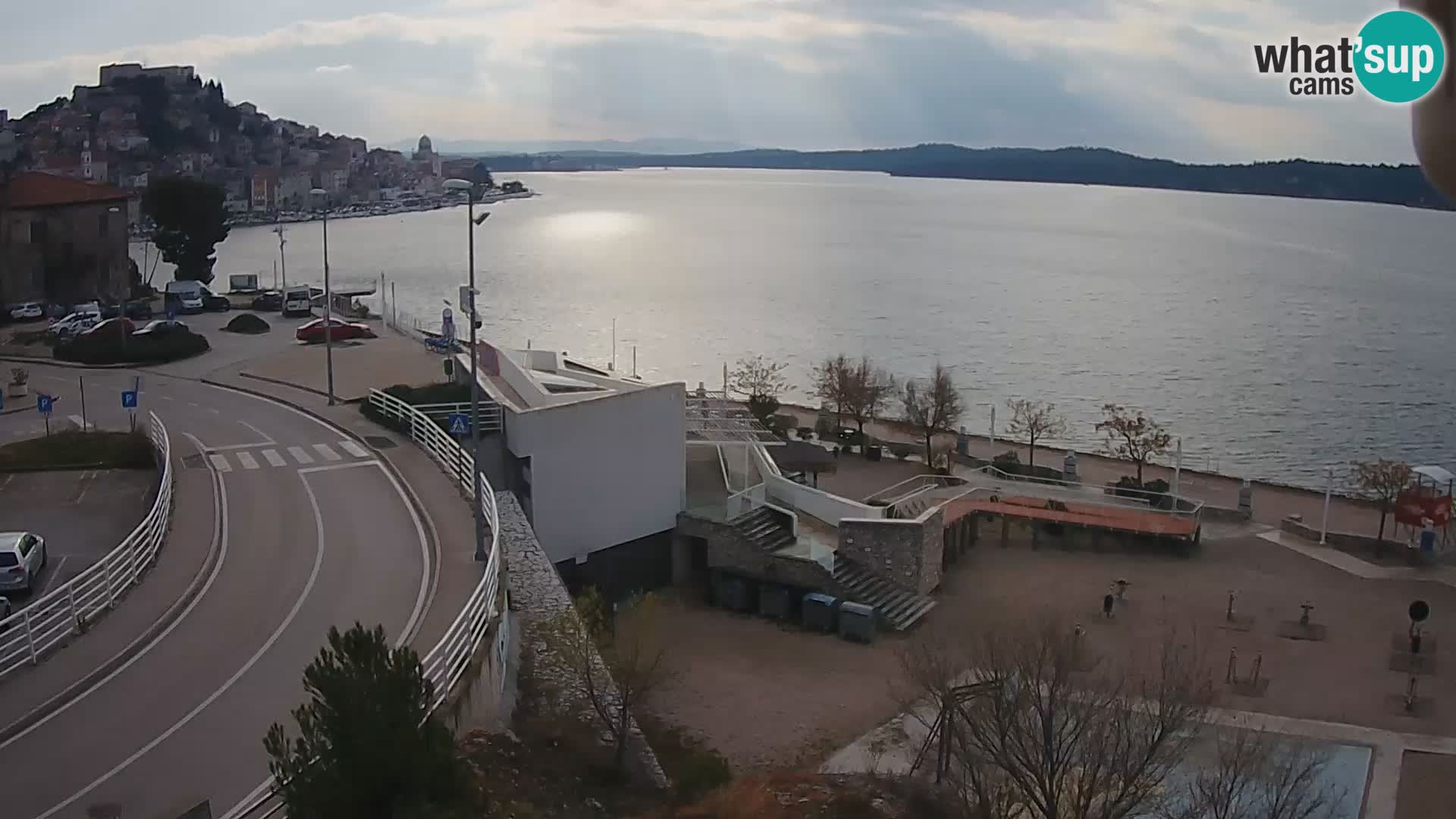 Šibenik webcam Beach Banj