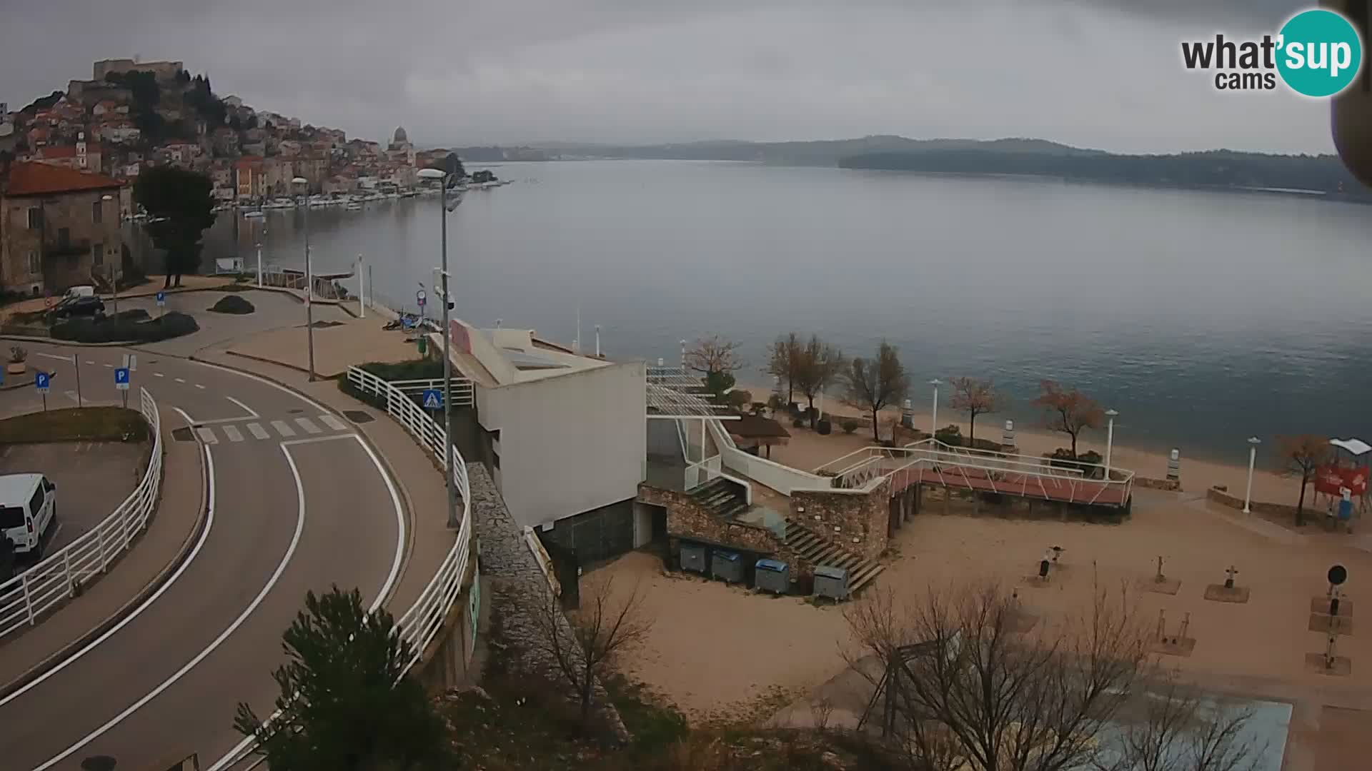 Web kamera Šibenik plaža Banj