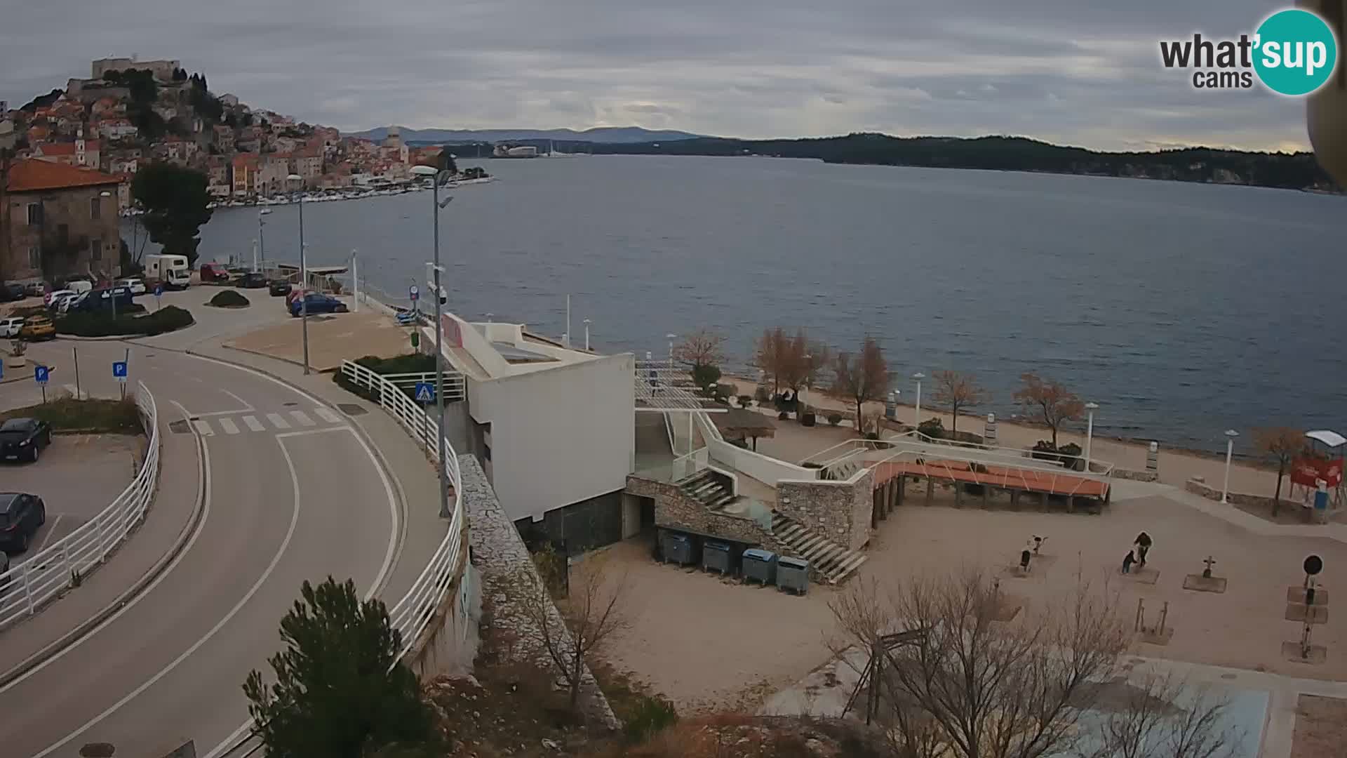 Kamera v živo Šibenik plaža Banj